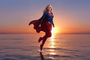 Supergirl Queen Of The Skies Wallpaper