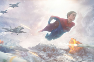 Supergirl Sasha Calle The Flash Movie 4k Wallpaper