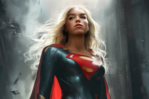 Supergirl Shining Grace (2560x1024) Resolution Wallpaper
