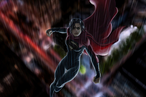 Supergirl Swift Justice (2560x1700) Resolution Wallpaper