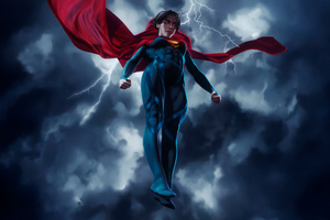 Supergirl The Night Belongs To Her (1400x900) Resolution Wallpaper