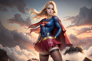 Supergirl Unstoppable Force Wallpaper