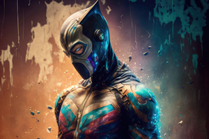 Superhero Abstract Suit Concept (2932x2932) Resolution Wallpaper