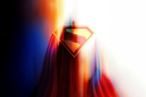 Superman 2025 Logo (1400x1050) Resolution Wallpaper