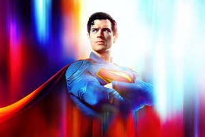 Superman Against The Sky (1600x1200) Resolution Wallpaper