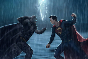 Superman And Bat Man