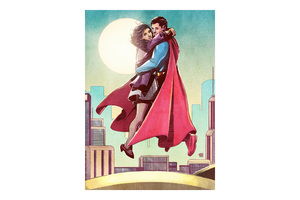 Superman And Lois Comic Art 5k Wallpaper