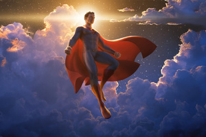 Superman Beyond Limits (1360x768) Resolution Wallpaper