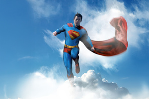 Superman Cape Of Tomorrow (1336x768) Resolution Wallpaper