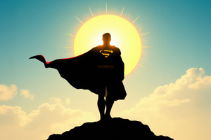 Superman Faster Than Light (1600x1200) Resolution Wallpaper