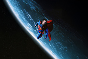 Superman Fire Hero (2880x1800) Resolution Wallpaper