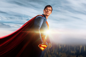 Superman Flight Of The Hero (5120x2880) Resolution Wallpaper