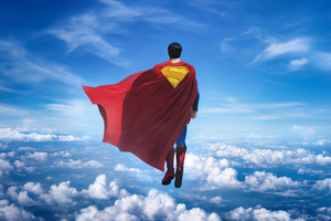 Superman Flight Of The Savior (3840x2160) Resolution Wallpaper
