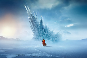 Superman Fortress Of Solitude 8k (2932x2932) Resolution Wallpaper
