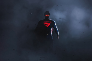 Superman Heroic Presence (1336x768) Resolution Wallpaper