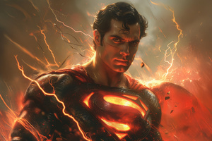Superman Hope In The Sky (1600x1200) Resolution Wallpaper