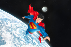 Superman Justice In The Sky (1024x768) Resolution Wallpaper