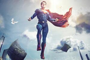 Superman Justice League Fan Artwork Wallpaper
