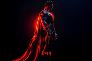 Superman Light In The Shadows (1600x900) Resolution Wallpaper