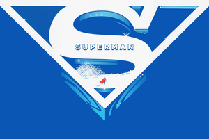 Superman Logo 2025 (3840x2160) Resolution Wallpaper