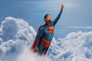 Superman Look Up World Wallpaper