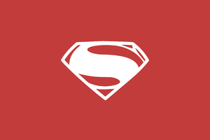 Superman Minimalism Logo Wallpaper