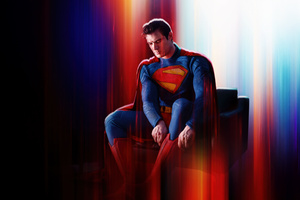 Superman Off Duty (2560x1024) Resolution Wallpaper