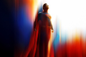 Superman Official Poster 2025 (2932x2932) Resolution Wallpaper