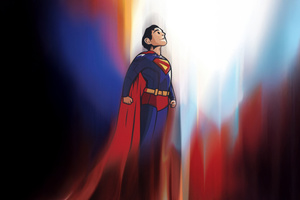 Superman Quiet Reflection (1152x864) Resolution Wallpaper