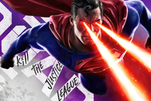 Superman Suicide Squad Kill The Justice League (1336x768) Resolution Wallpaper