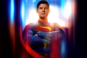 Superman The New Face Of Metropolis (320x240) Resolution Wallpaper