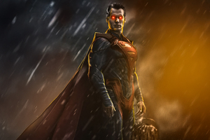 Superman Villainous Style (1366x768) Resolution Wallpaper