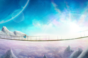 Supernova Anime Landscape