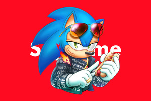 Supreme Sonic (1024x768) Resolution Wallpaper