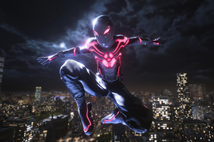 Swing High Dive Deep Marvels Spider Man 2 4k (2560x1600) Resolution Wallpaper