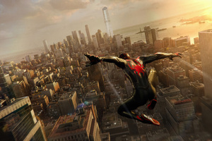 Swinging Back Into Action Marvels Spider Man 2 (2560x1440) Resolution Wallpaper