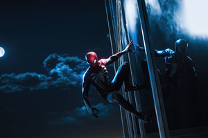 Symbiote Suit Marvels Spider Man 2 5k (5120x2880) Resolution Wallpaper