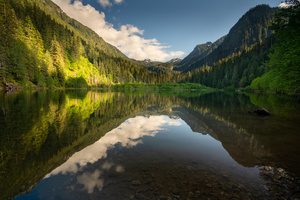 Talapus Lake 8k (1920x1080) Resolution Wallpaper