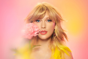 Taylor Swift Apple Music 2020 Photoshoot 4k (1360x768) Resolution Wallpaper