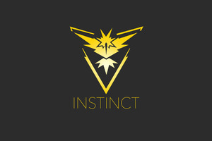 Team Instinct Simple Background Wallpaper