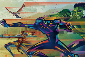 Team Wakanda Poster For Avengers Infinity War Fandango Poster