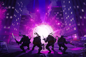 Teenage Mutant Ninja Turtles Splintered Fate Game Wallpaper