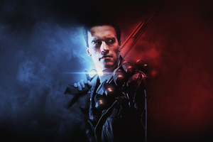Terminator 2 Judgment Day Poster 4k Wallpaper