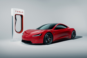 Tesla Roadster Charging Hub (1680x1050) Resolution Wallpaper
