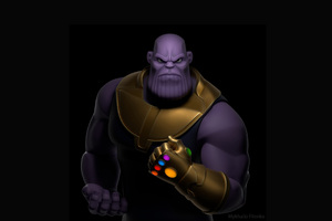 Thanos 4K Digital Art
