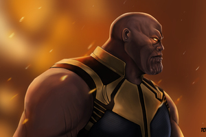 Thanos 4k New Artwork Wallpaper