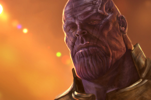 Thanos 5k Artwork (2932x2932) Resolution Wallpaper