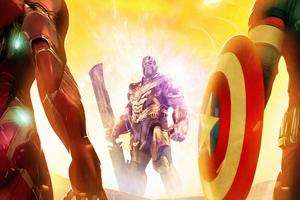 Thanos Avengers End Game 4k