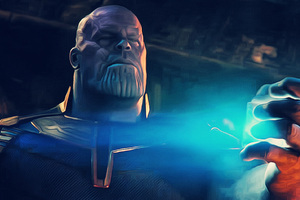Thanos Breaking Tesseract Avengers Infinity War 2018 Wallpaper