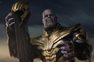 Thanos Ready For Fight 4k (2560x1700) Resolution Wallpaper
